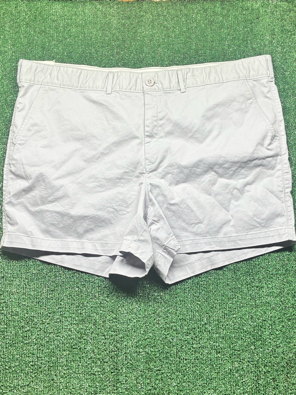 Eddie Bauer Light Gray Women's Cotton Shorts